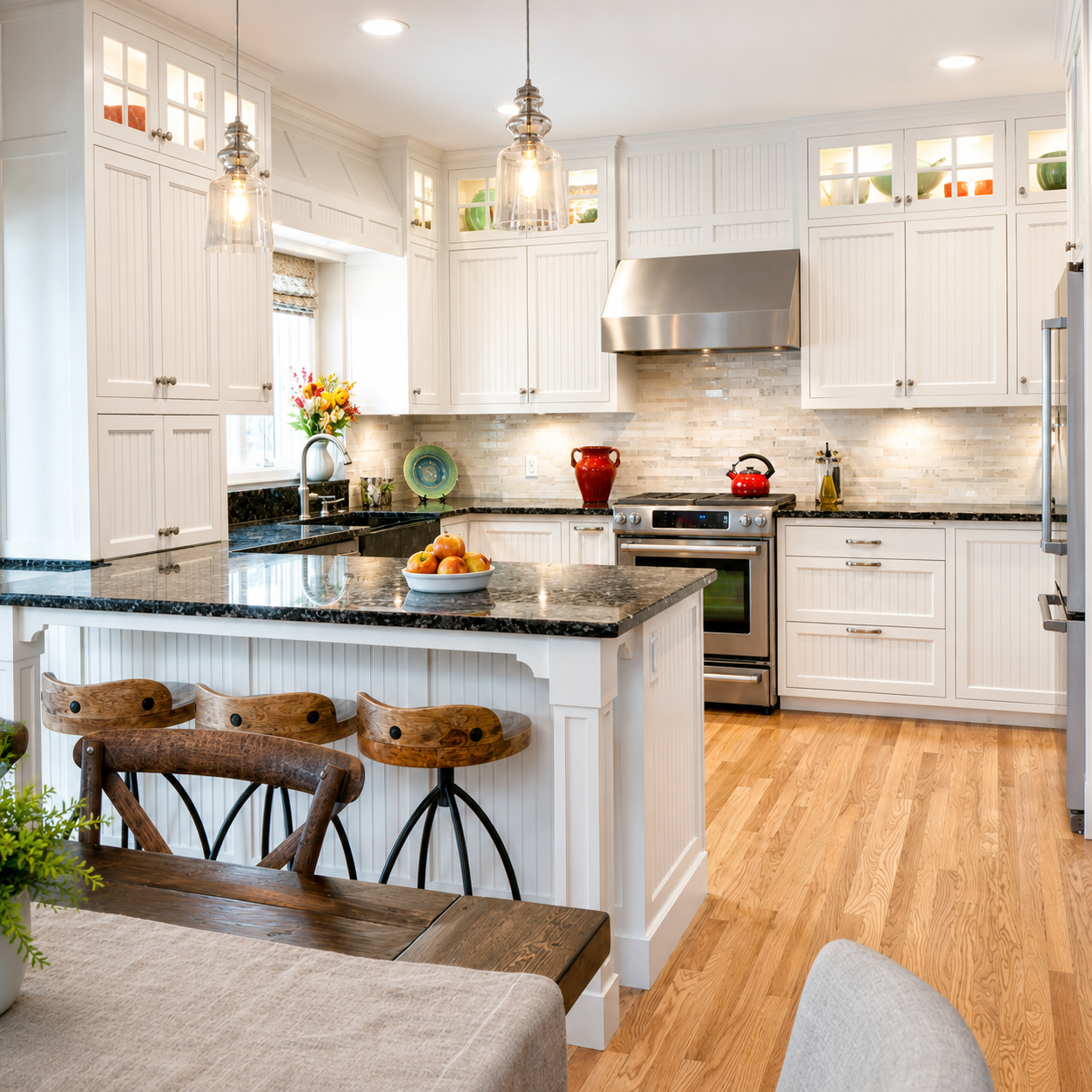 Bespoke kitchen design and renovation London by GS Renovation
